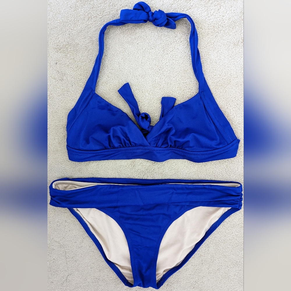 J. Crew 2 PC bathing swim suit - size M